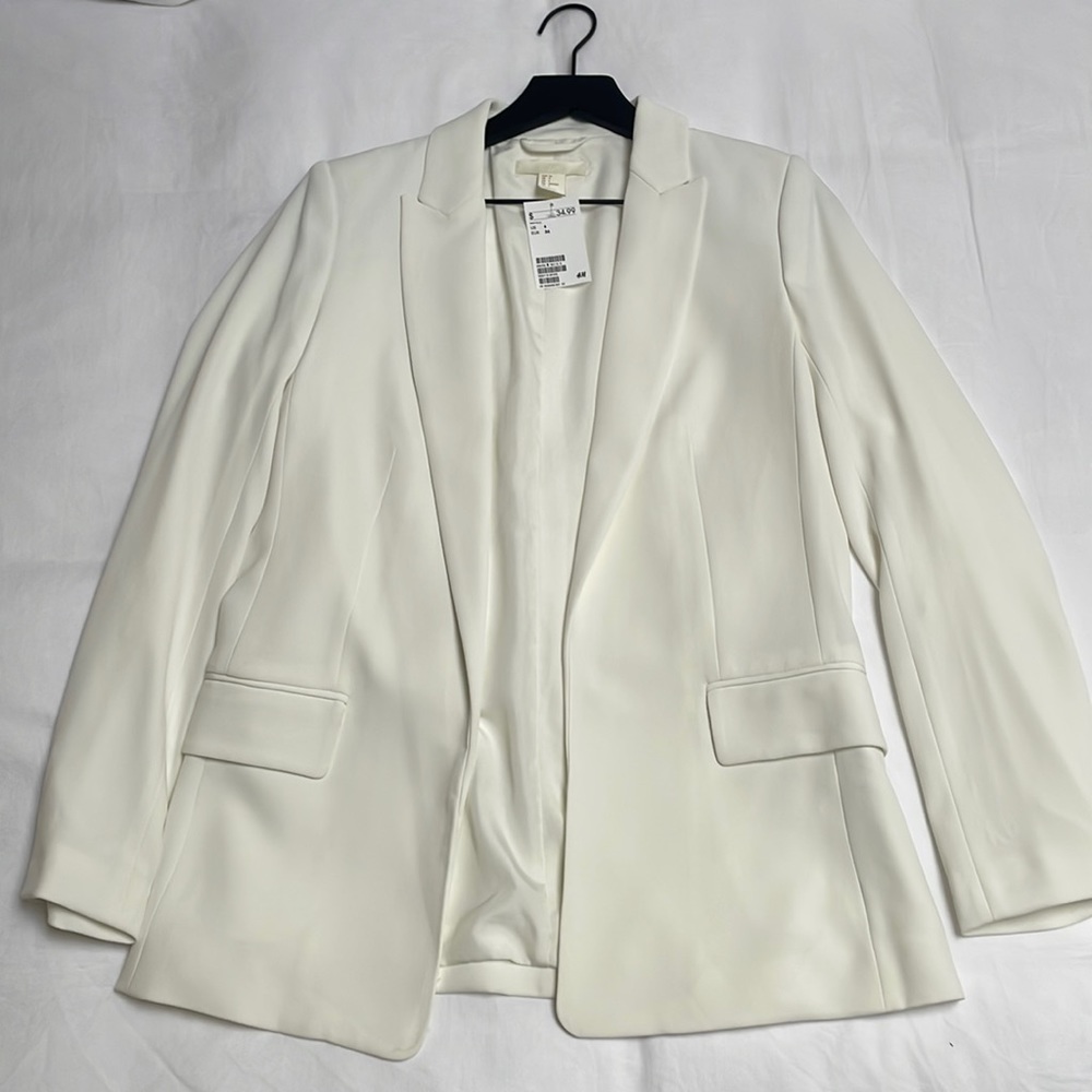 H&M White Blazer